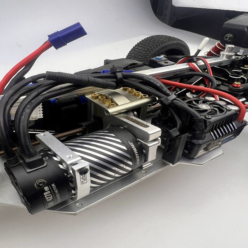 阿渡 40 42mm电机马达散热支架 散热器 适配40系列风扇 4010 4028