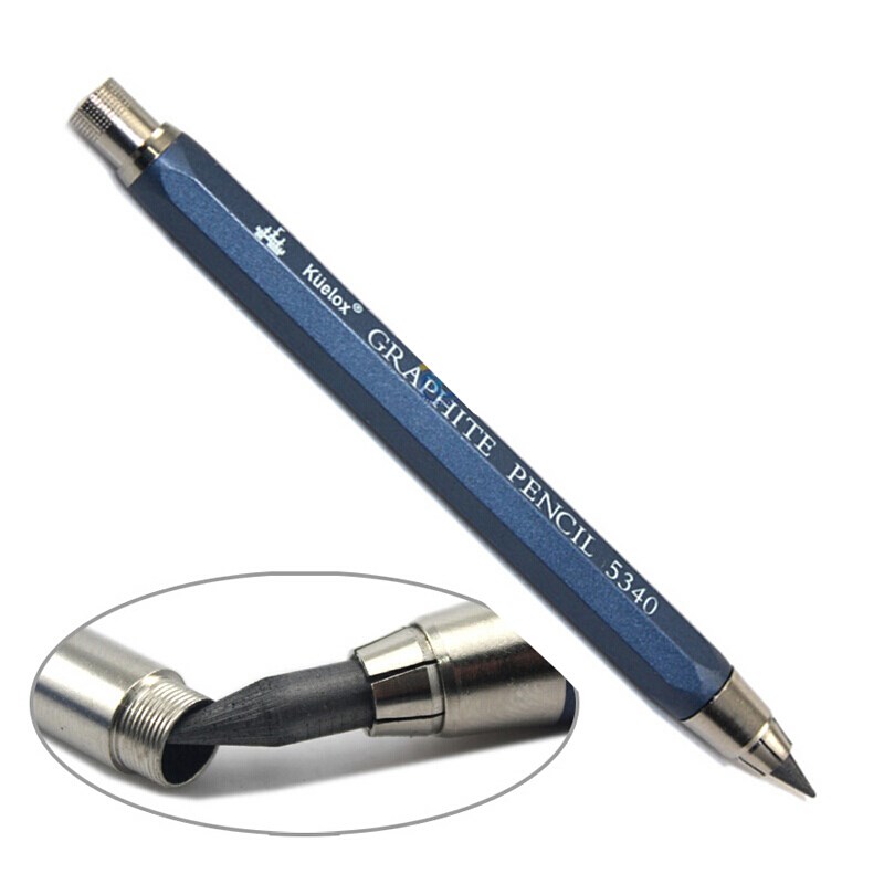 高尔乐金属自动铅笔5.6mm2B6B笔芯工程设计制图素描草图铅笔5340