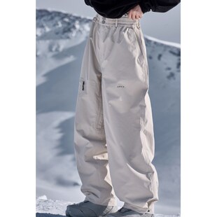 awka滑雪裤女款滑雪服裤子男士防寒单板冬季防水防风雪地保暖