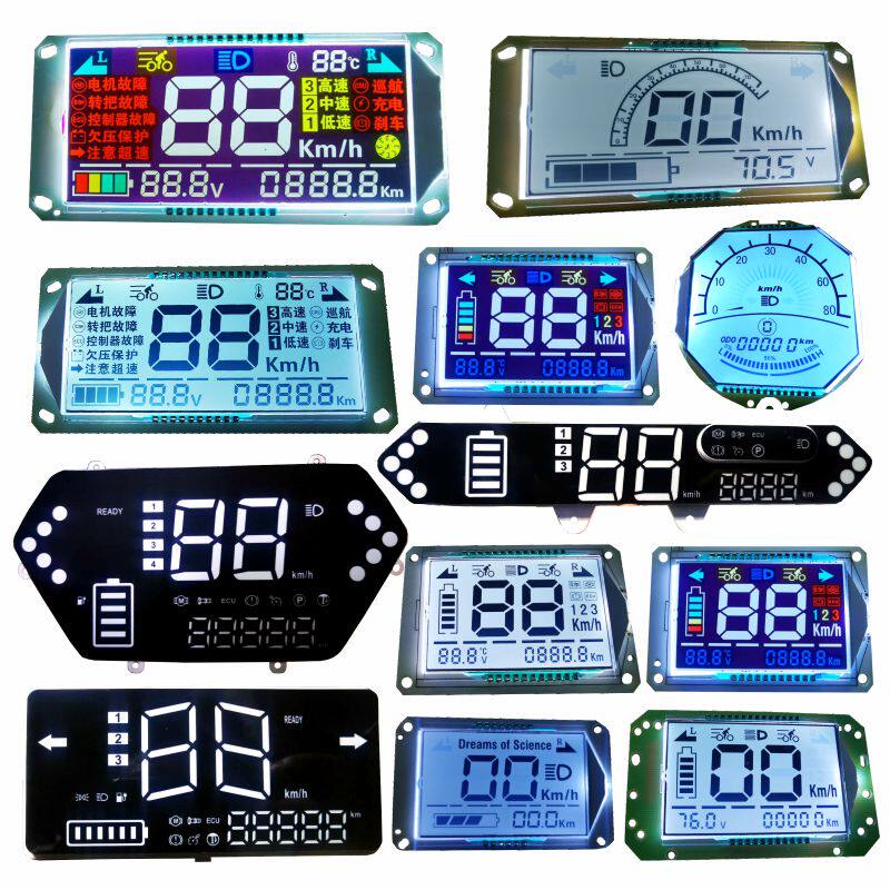 电动车液晶仪表显示屏LED雅迪正负控支持蓝德一线通故障线路板