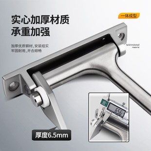 304不锈钢重型顺位器防火门工字型顺位器开门器消防门弹簧关门器