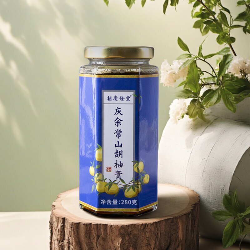胡庆余堂庆余常山胡柚膏280克/瓶膏方即食冲饮茶柚子茶果茶