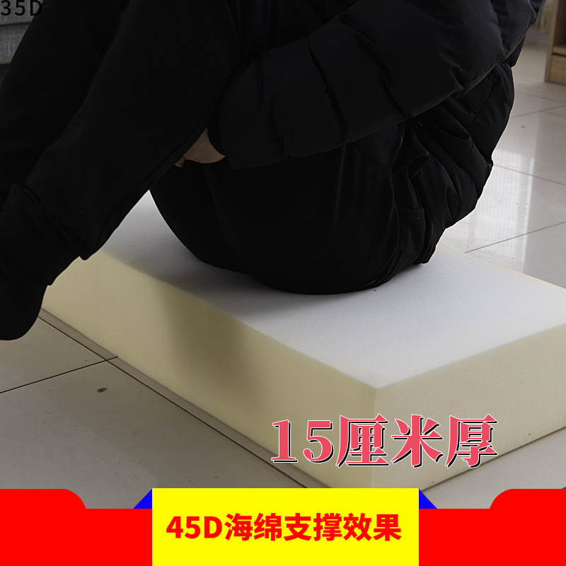塞床缝填充神器靠墙床缝填塞大床加宽海绵M垫床垫长方形亚麻布面