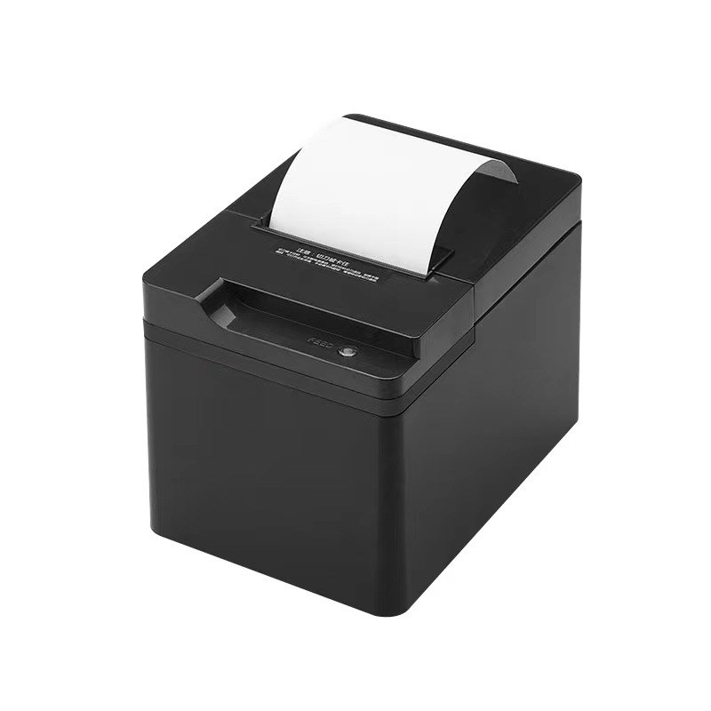 票据打印机热敏小l票打印机收据打印机80mm厨房打印机带切刀