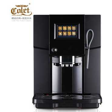 全自动意式咖啡机卡伦特CLT-Q006A商用家用触摸屏带奶泡磨豆