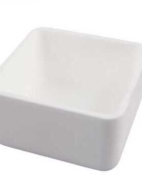 NIKKATO 方形刚五坩埚 1-1736-01 SSA-T 90方形 90×90×50 510g