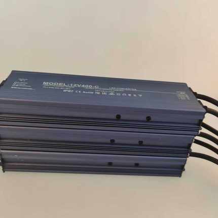 LED防雨电源驱动12v400w室外灯带电源恒压电源LED防雨防水电源