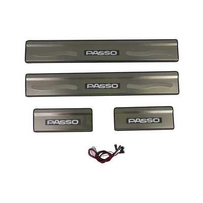 适用于   Passo   门槛条   LED带灯   迎宾踏板   门槛条 改