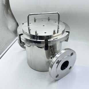 磁性过滤器不锈钢304/316L管道除铁器液体强磁过滤器液体磁棒吸铁