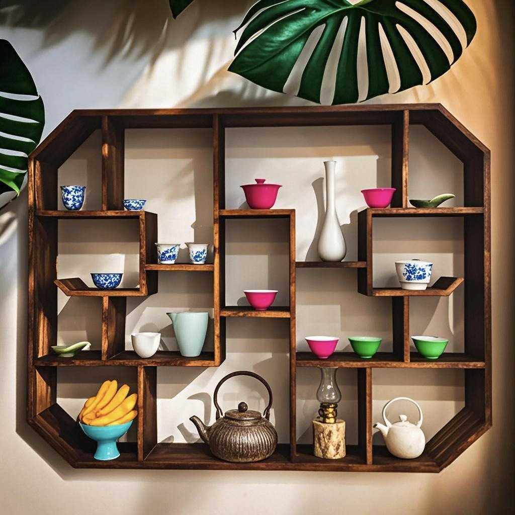 纯实木收纳展示柜上墙置地茶室多宝阁落地古风古董架紫砂壶博古架,3C数码配件,摄像机配件,淘宝优惠券,粉丝福利购,淘宝优惠卷