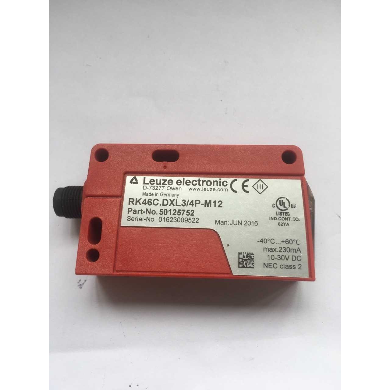 光电开关 劳易测 RK46C.DXL3/4P-M12