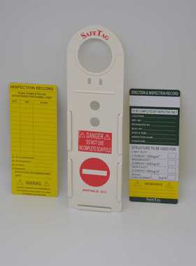 老厂多款式现货 Ladder Tag Scaffold Tag 脚手架挂牌 梯子挂牌