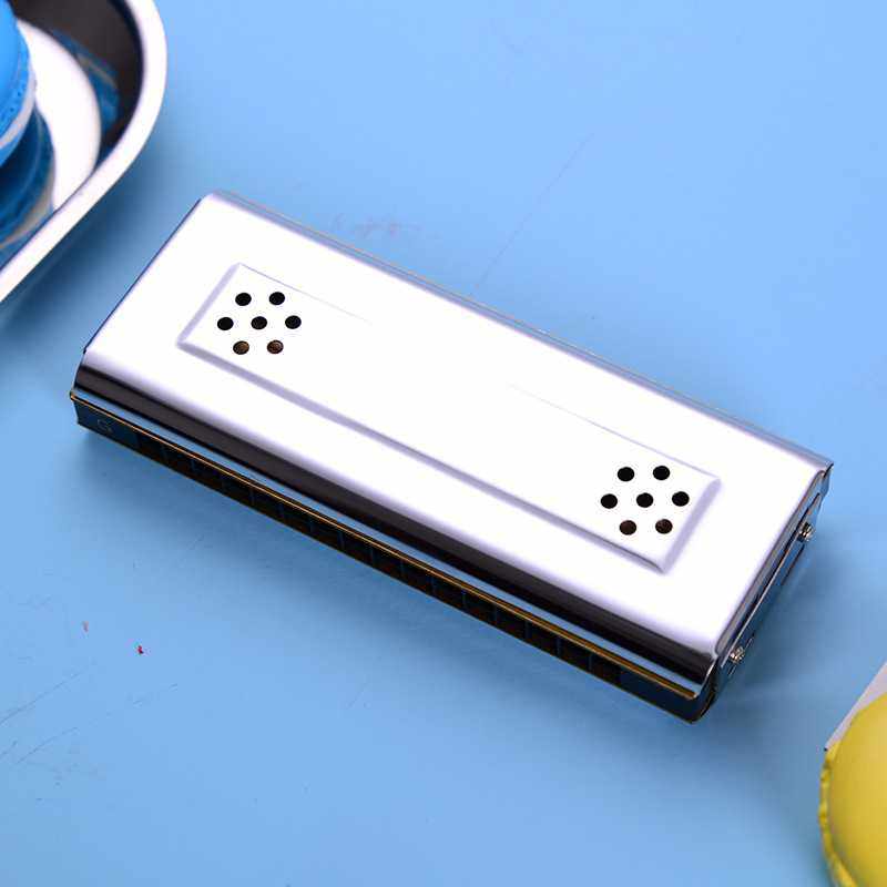 EASTTOP东方16孔双面双调口琴C调G调成人学生演奏乐器 纸盒装