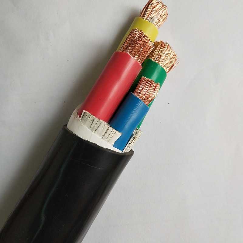 ZR RVV电源线RVVZ VVR软芯铜芯电缆3*50+1*25软线4芯50平方电缆线