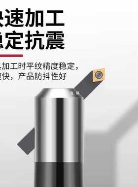 ?镗床粗镗刀杆 舍弃式镗刀头CBS镗孔开粗刀BSB 45度 90度 反镗刀