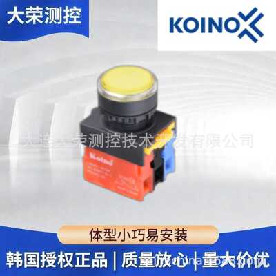 韩国建兴 KOINO NS22-BM-L3C Φ22带灯按钮 韩国建兴 KUN HUNG