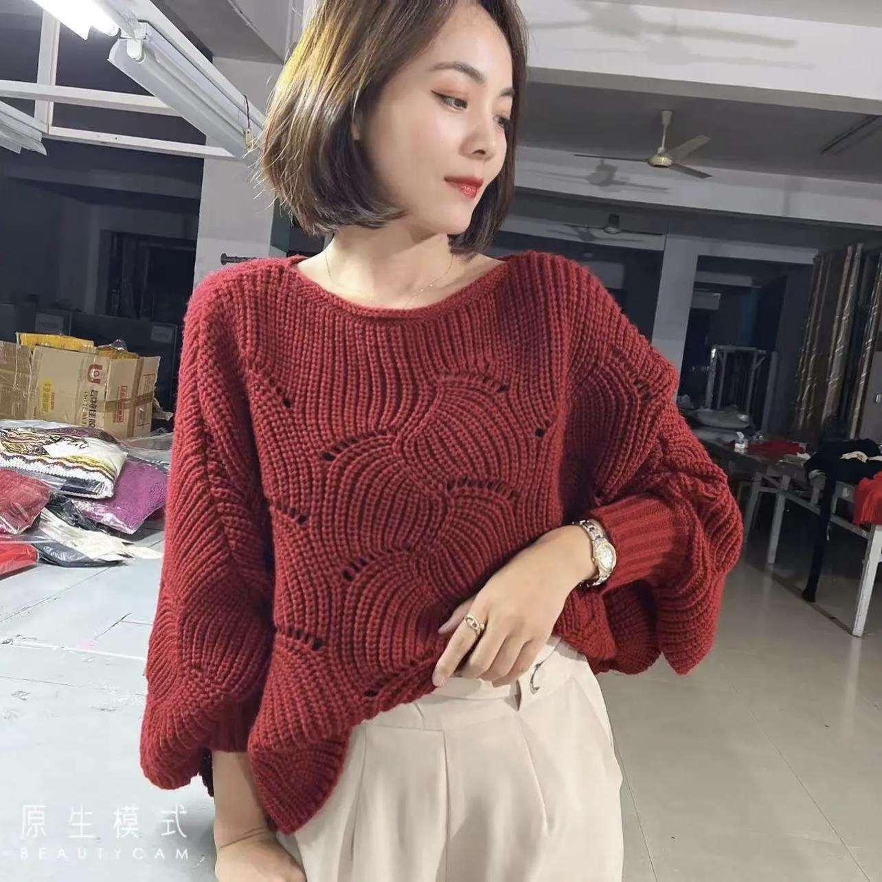 秋冬新款蝙蝠衫时尚澳绒套头披肩围巾/丝巾/披肩