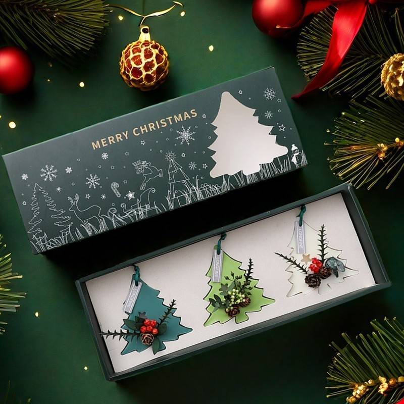 2025新圣诞树香薰礼盒公司活动送精致创意小礼物给客人