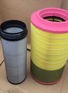 K2747空气滤芯适用重汽汕德卡中国重汽豪沃新T5G C7H空气滤芯清器