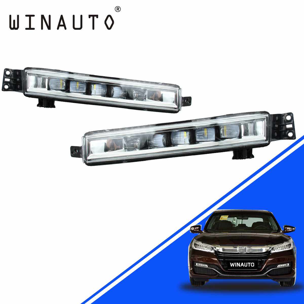 适用于16款雅阁LED高配雾灯日行灯33900 33950-T2