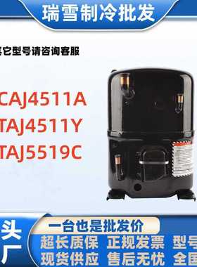 CAJ4511A  TAJ4511Y 适用于法国泰康1匹冰柜制冷压缩机TAJ5519C