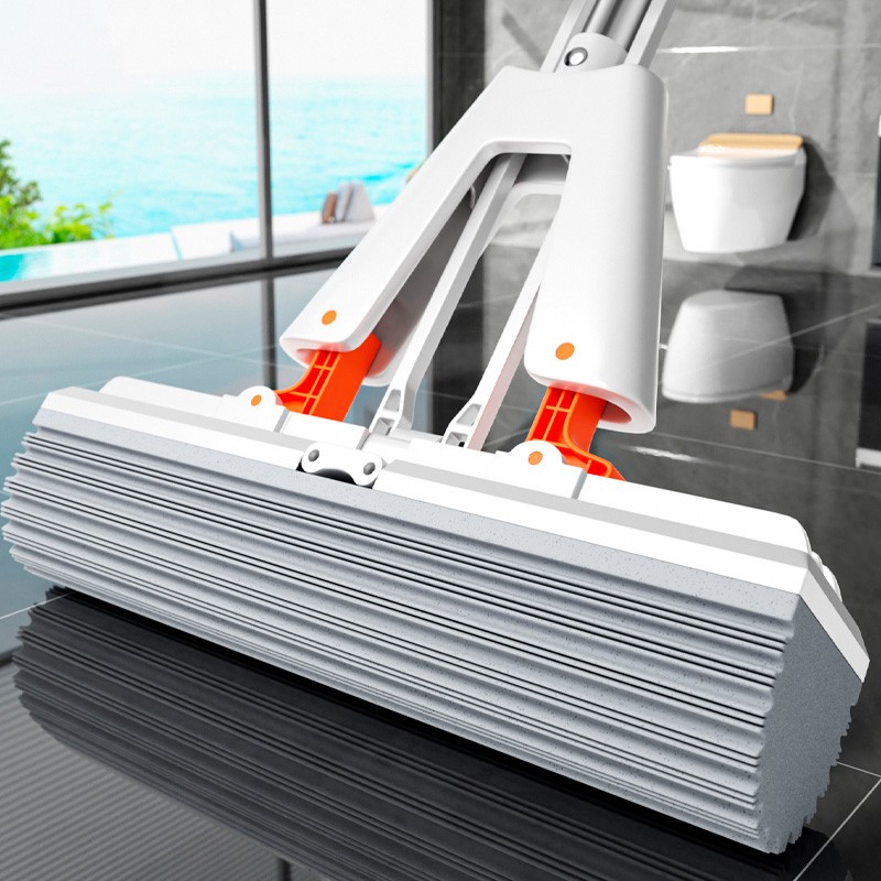 佳帮手2021新款家用海绵拖把一拖免手洗净吸水式胶棉拖Z布懒人地