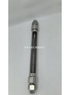 VA10-15玻璃管转子流量计液体气体全不锈钢304材质螺纹连接