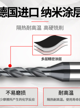 柄3硬质合金钨钢钻头D1.95 1.96 1.97 1.98 2.0 2.1 2.11 2.13