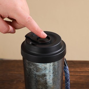 纯钛咖啡杯大容量