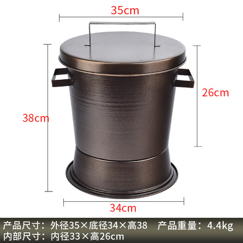 烤肉店灭炭桶熄灭炉熄灭炭盒工具烧烤箱灭炭箱木炭熄灭设备灭碳炉