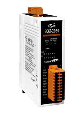 EtherCAT从站I/O模块ECAT-2053,隔离16路DI