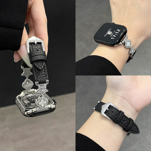 靓戴红米watch6表带星星四叶草