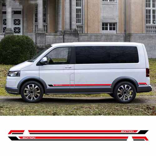 适用于大众Multivan T5 T6 California Edition车门贴纸改装车贴