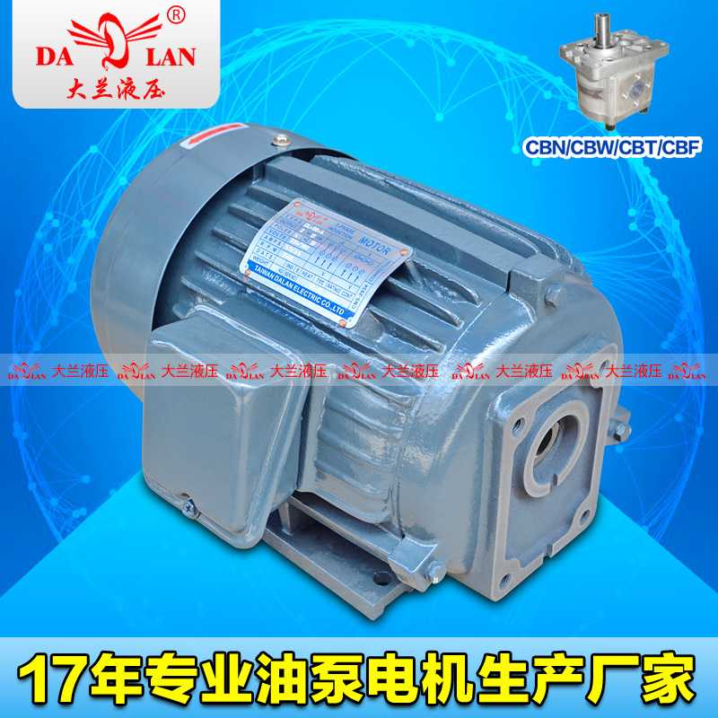 DALAN大兰升降平台液压电机 CBN油泵专用电机DL-100L1-4-2.2KW