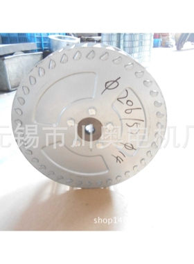 厂家供应离心风轮  CA-206-57镀锌板