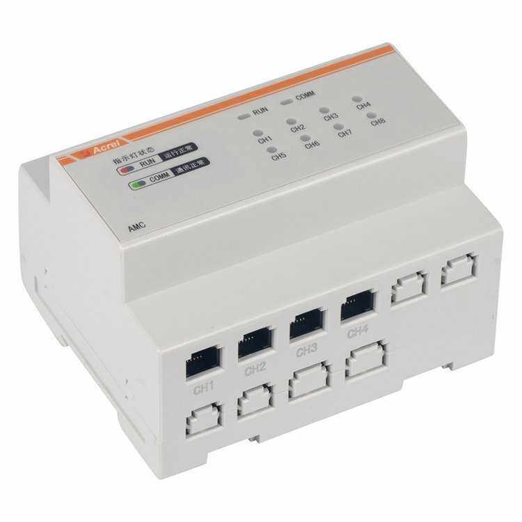 安科瑞AMC200多回路智能电量采集装置4/8路三相回路4测温1温湿度