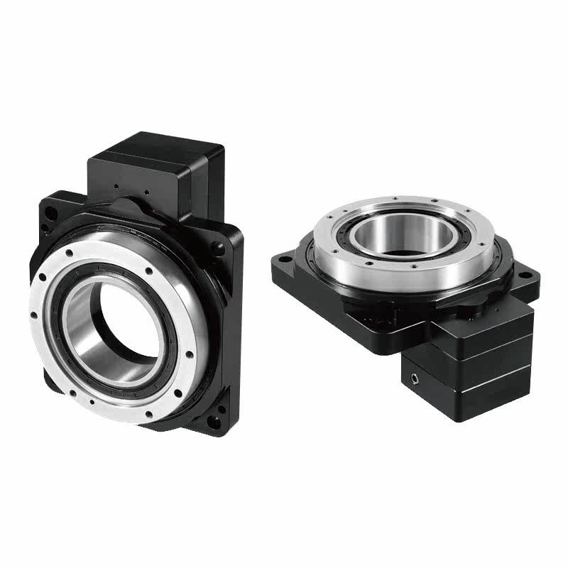 新品中空旋转平i台直角p行星齿轮减速机DD马达分度盘分割器伺服步