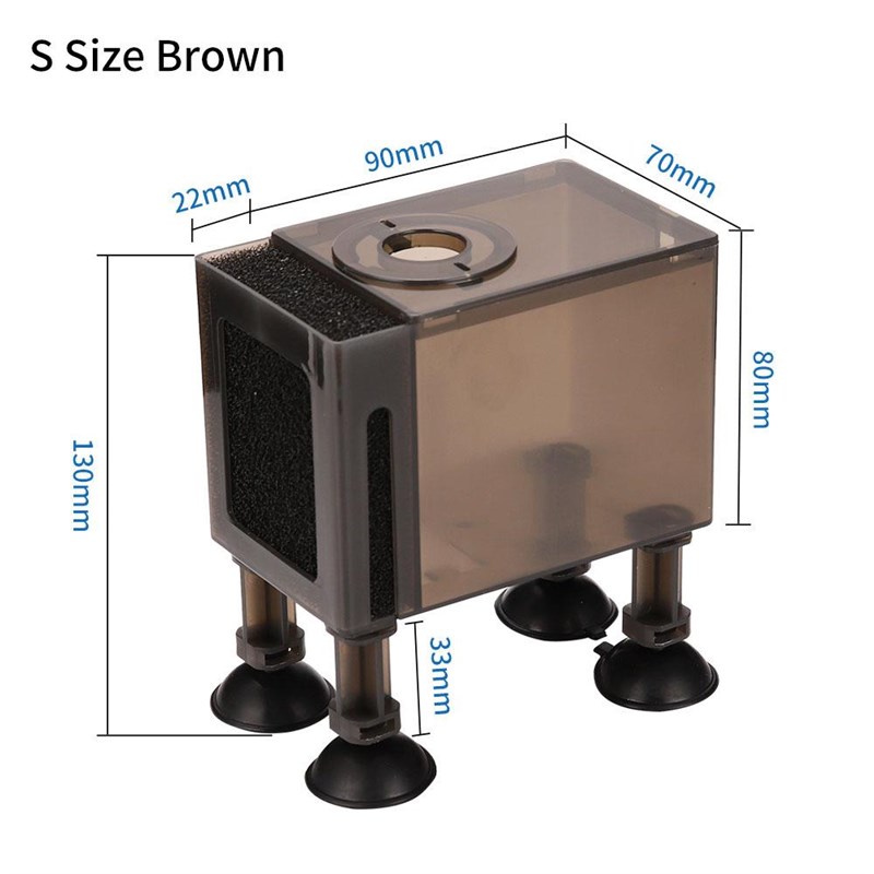 水族户外b抽水泵带过滤器材高脚钉保护盒 大号小号纺纱减震保护层
