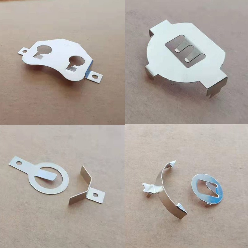 电子温湿度计正负极片 203R2纽扣电池弹片