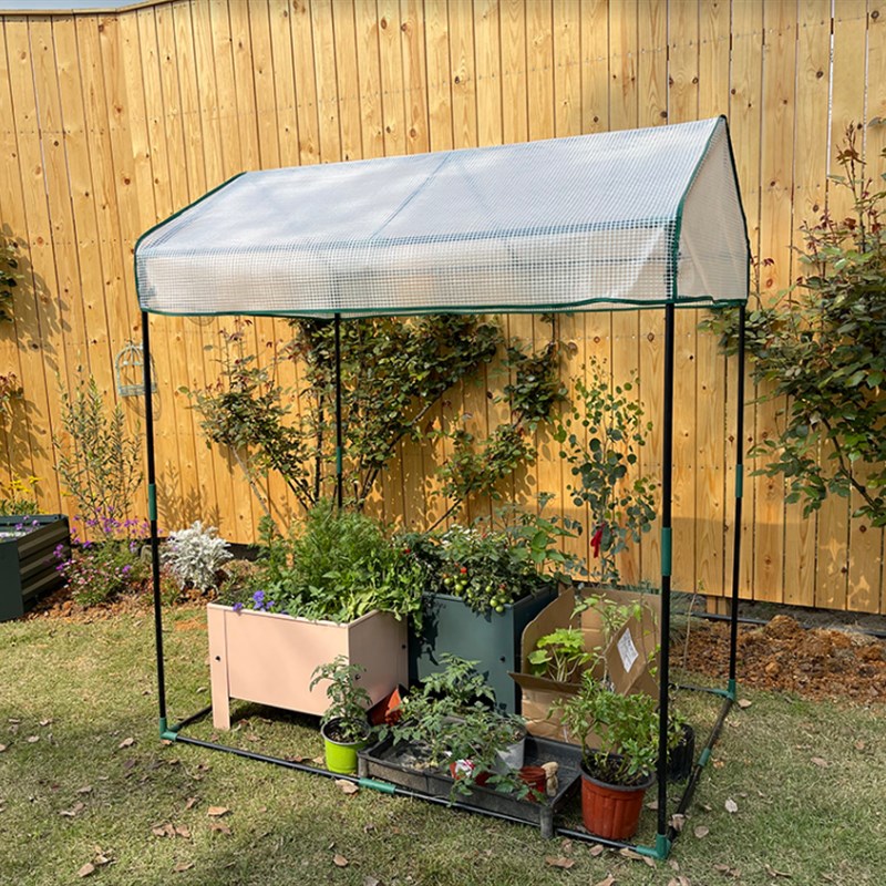 阳光房冬季保温可移m动帐篷户外别墅露台庭院简易塑料阳光花房暖