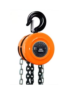 oloey手拉葫芦倒炼起重铁葫芦葫芦吊机国标防撞防卡V型1吨9米单炼