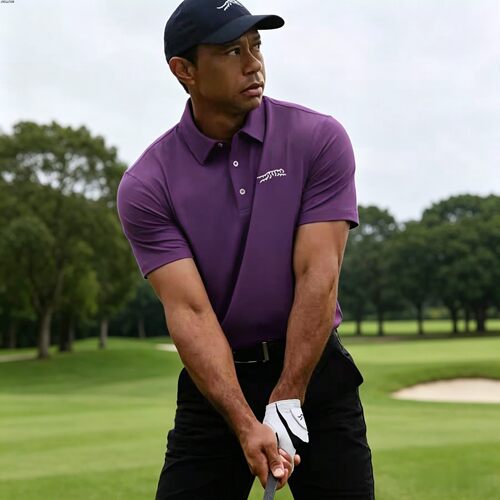 26ss新款Titleist Sundayred老虎伍兹舒适弹力Polo衫高尔夫T恤