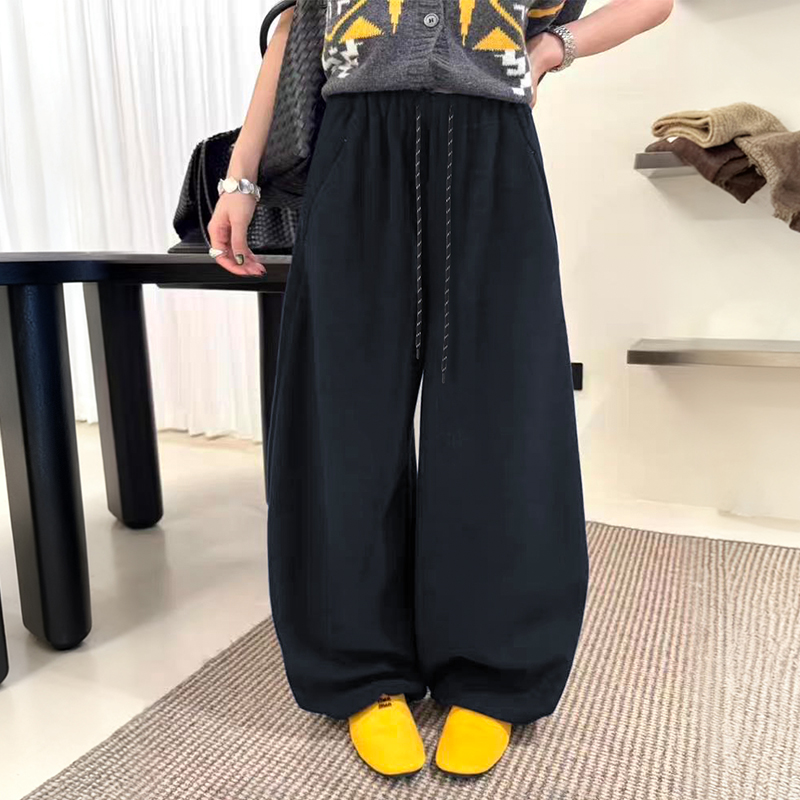 优杰莉方糖暖绒裤