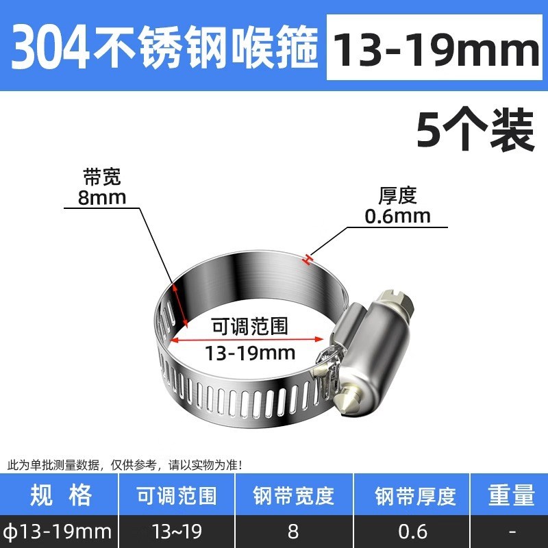 德国不锈钢手柄喉k箍手拧卡箍抱箍管箍水管收紧箍圈煤气管夹管卡