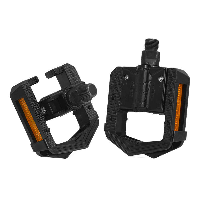 自行车折c叠车把铝合金横把把立电动车折叠脚蹬维格铝合金折叠脚