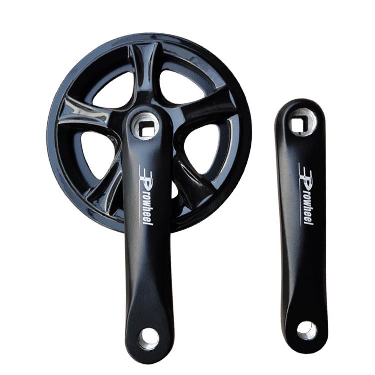 折叠自行车牙盘36T齿单片单速变速152mKm曲柄铝合金方孔链轮轮盘