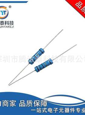 金属膜电阻 2W 18R 18欧 18Ω 精度1% 5色环蓝色电阻 200个 包