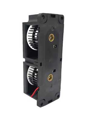 SFB0212H-4K80 12V 0.51A 双风扇双涡轮直流鼓风机125X38X45mm