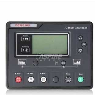 6110U CAN众智HGM模块显示器液晶7210 柴油发电机组控制器6120U