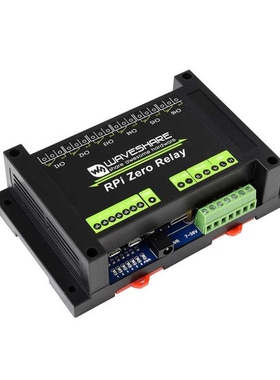 微雪 6路继电器Raspberry Pi Zero WH RS485/CAN工业级扩展板